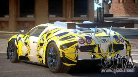 Bugatti Veyron SR 16.4 PJ1 for GTA 4