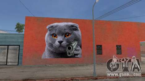 Mural del gatito kakkoí for GTA San Andreas