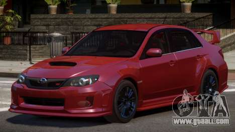 Subaru Impreza WRX SR for GTA 4