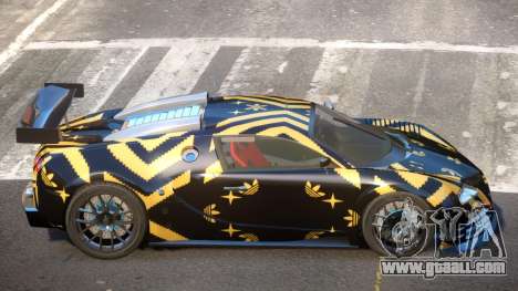 Bugatti Veyron SR 16.4 PJ3 for GTA 4
