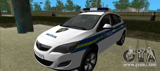 Croatian Police Opel Astra for GTA Vice City