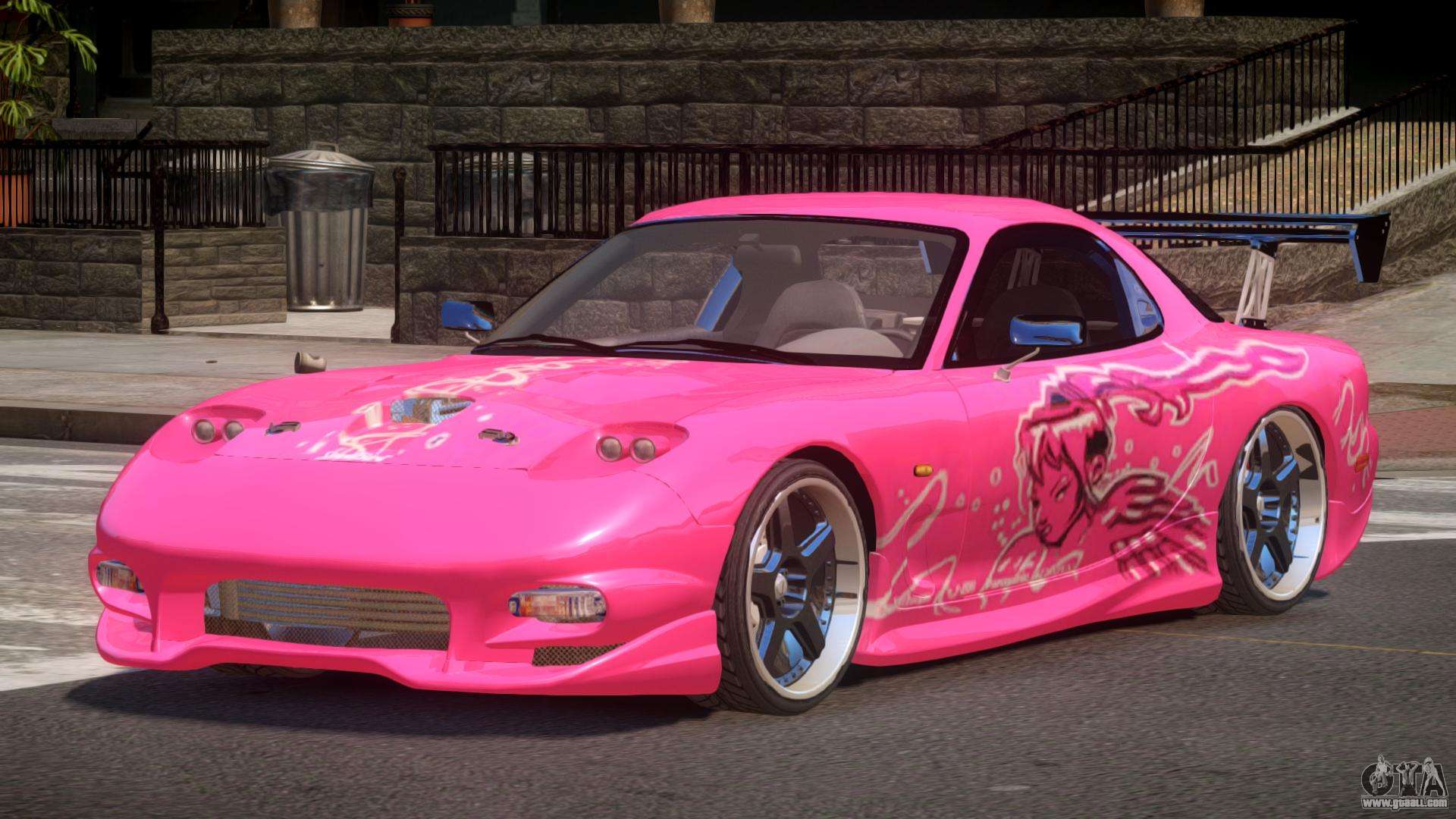 Mazda Rx7 Pink Jualan Mobil
