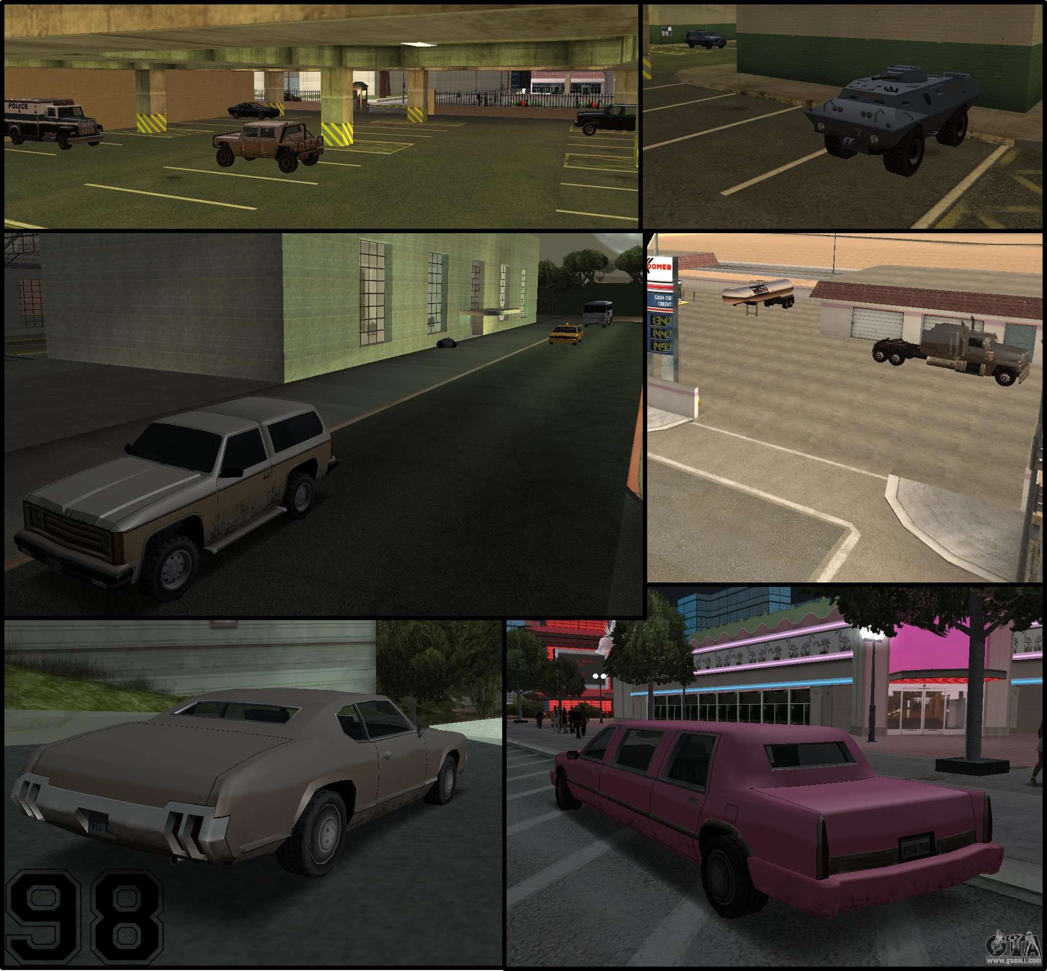 Parking Your Vehicle para GTA San Andreas