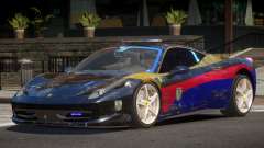 Ferrari 458 SR Police for GTA 4