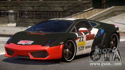 Lamborghini Gallardo LP560 MR PJ3 for GTA 4