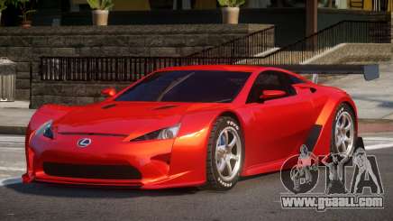 Lexus LFA R-Style for GTA 4