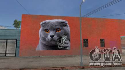 Mural del gatito kakkoí for GTA San Andreas