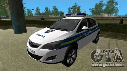 Croatian Police Opel Astra for GTA Vice City