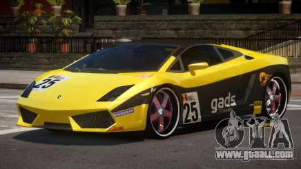 Lamborghini Gallardo LP560 MR PJ6 for GTA 4