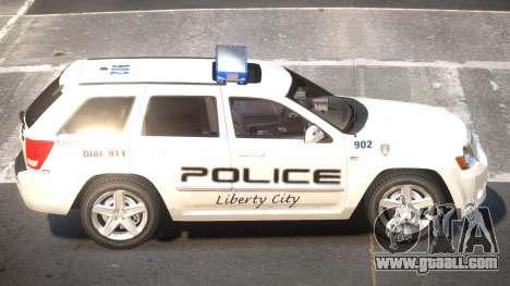 Jeep Grand Cherokee Police V1.0 for GTA 4