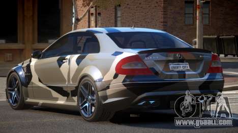 Mercedes Benz CLK63 SR PJ4 for GTA 4