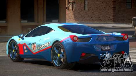 Ferrari 458 PSI PJ4 for GTA 4
