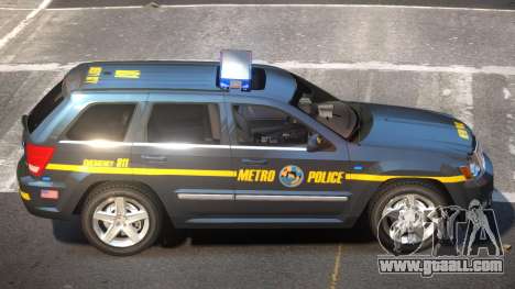 Jeep Grand Cherokee Police V1.1 for GTA 4