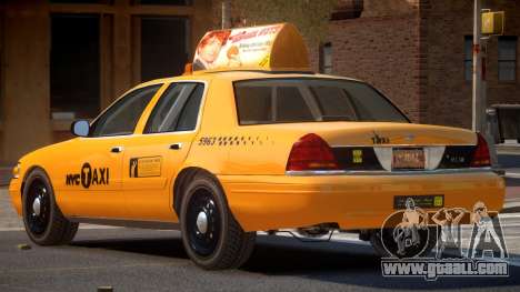 Ford Crown Victoria LS Taxi for GTA 4