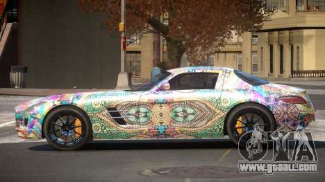 Mercedes Benz SLS GST PJ5 for GTA 4