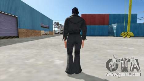 Claudio Serafino Black Clothes V2 for GTA San Andreas