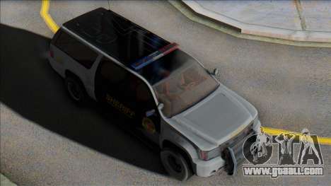 2007 Chevrolet Suburban Sheriff (Granger style) for GTA San Andreas