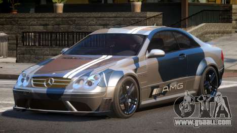 Mercedes Benz CLK63 SR PJ2 for GTA 4