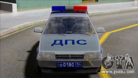 Vaz 21099 DPS Police for GTA San Andreas