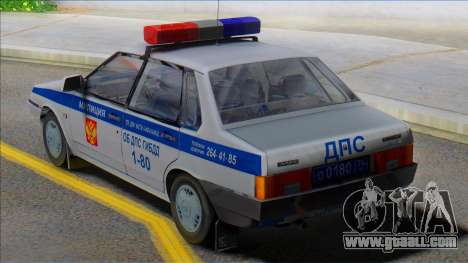 Vaz 21099 DPS Police for GTA San Andreas