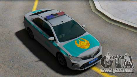 Toyota Camry 2015 Kazakhstan Police for GTA San Andreas