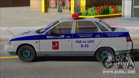 Vaz 2110 Police DPS 2003 for GTA San Andreas