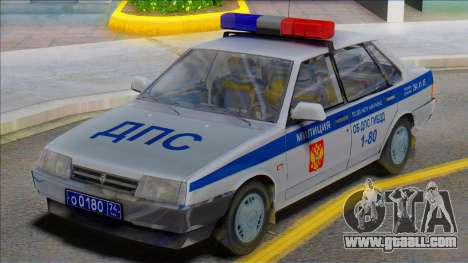 Vaz 21099 DPS Police for GTA San Andreas