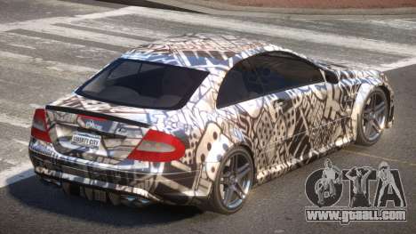 Mercedes Benz CLK63 SR PJ1 for GTA 4
