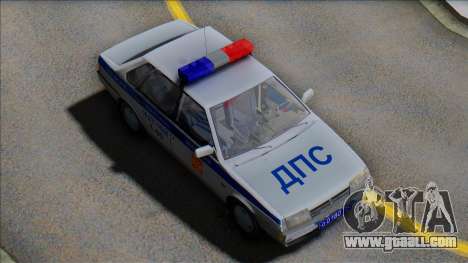 Vaz 21099 DPS Police for GTA San Andreas