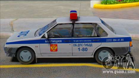 Vaz 21099 DPS Police for GTA San Andreas