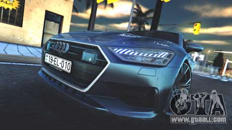 Audi A7 2020 for GTA San Andreas