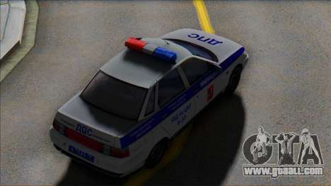 Vaz 2110 Police DPS 2003 for GTA San Andreas