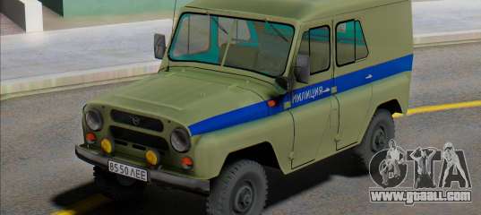 Uaz-469 Leningrad Police