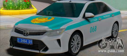 Toyota Camry 2015 Kazakhstan Police