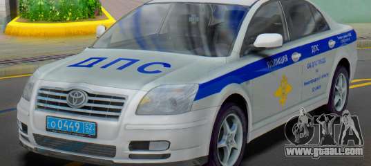 Toyota Avensis ABOUT traffic police