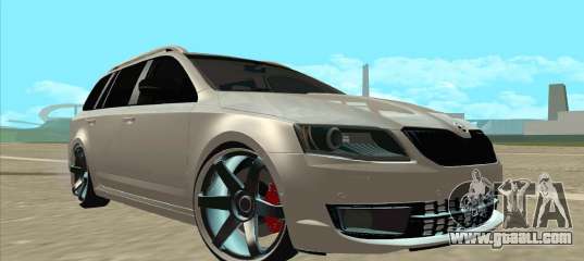 Skoda Octavia A7 Combi Silver