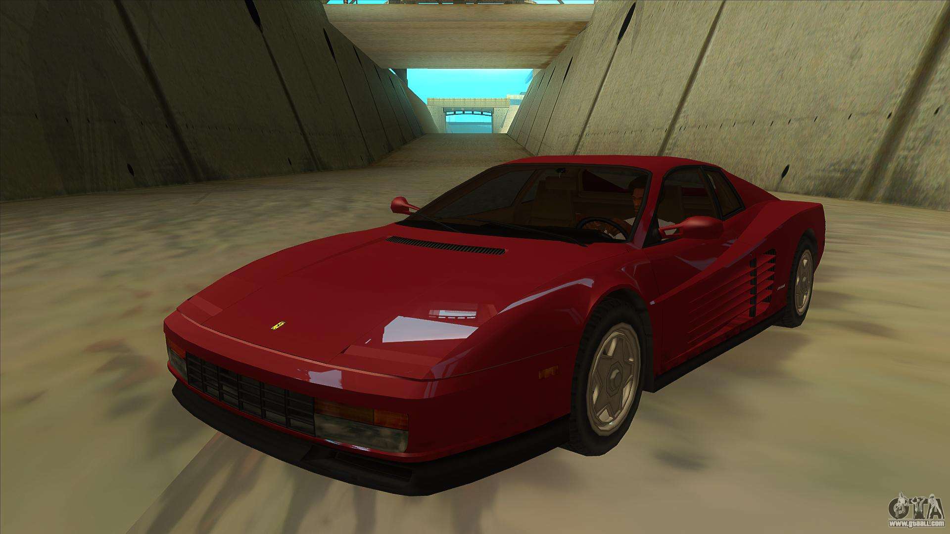 Ferrari Testarossa GTA San Andreas 