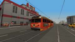 A PCC tram from the game LA Noire for GTA San Andreas