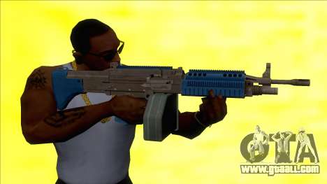 GTA V Combat MG LSPD Big Mag for GTA San Andreas