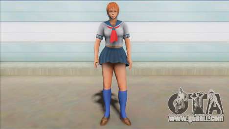 DOA Kasumi Summer School Uniform Suit V1 for GTA San Andreas