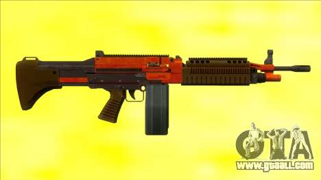 GTA V Combat MG Orange Big Mag for GTA San Andreas