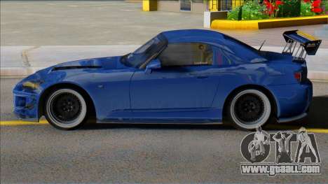 HONDA S2000 Blue with Spoiler for GTA San Andreas