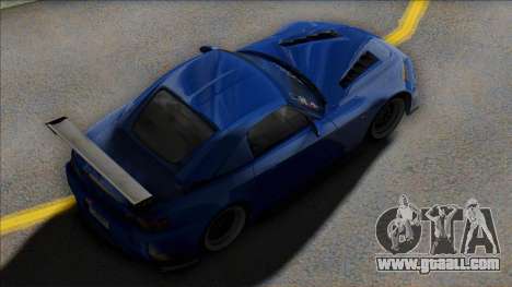 HONDA S2000 Blue with Spoiler for GTA San Andreas