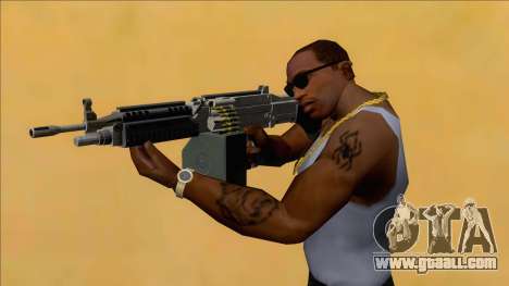 Combat MG Platinum Big Mag for GTA San Andreas