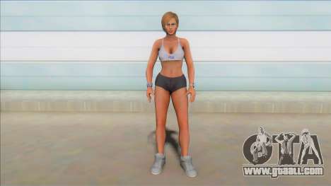 DOA Lisa Hamilton Sport Gym Im a Fighter V1 for GTA San Andreas