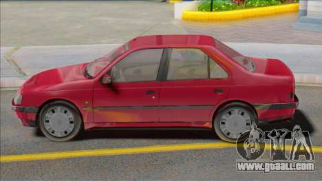 Peugeot 405 GLX Red for GTA San Andreas