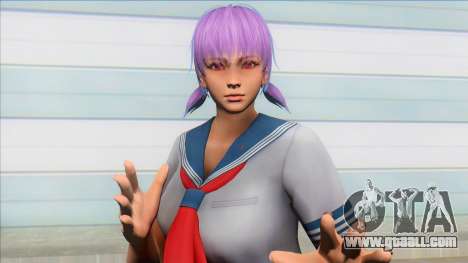 DOAXVV Ayane - White Sailor Uniform for GTA San Andreas