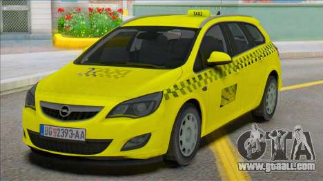 Opel Astra J Kombi Taxi for GTA San Andreas