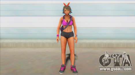 Tekken 7 Josie Rizal Sport Gym Im a Fighter V3 for GTA San Andreas