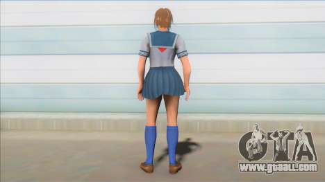 Tekken Azuka Kazama Summer School Uniform V1 for GTA San Andreas